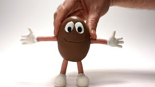 DibusYmas M&M clay cartoon  💕 Superhero Play Doh Stop motion screenshot 5