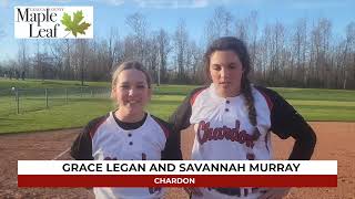 Grace Legan, Savannah Murray