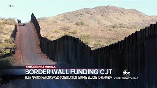 Defense Department cancels all border wall contracts using funds intended for military ...