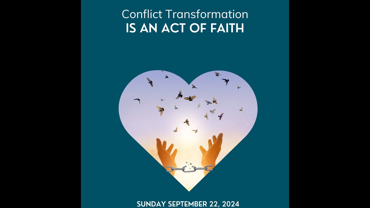 Jesus Teaches Us How To not Run from Conflict - YouTube