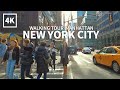 [4K] NEW YORK CITY - Walking Tour Manhattan, Lexington Avenue from 74th Street to 42nd Street, NYC
