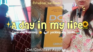 A Day In My Life Vlog Cetctetreet Aspirant Not So Productive Day