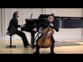 Aria for cello (Nina)   G.B.  Pergolesi  Jan Nedvetsky, cello; Milana Pavchinskaya, piano