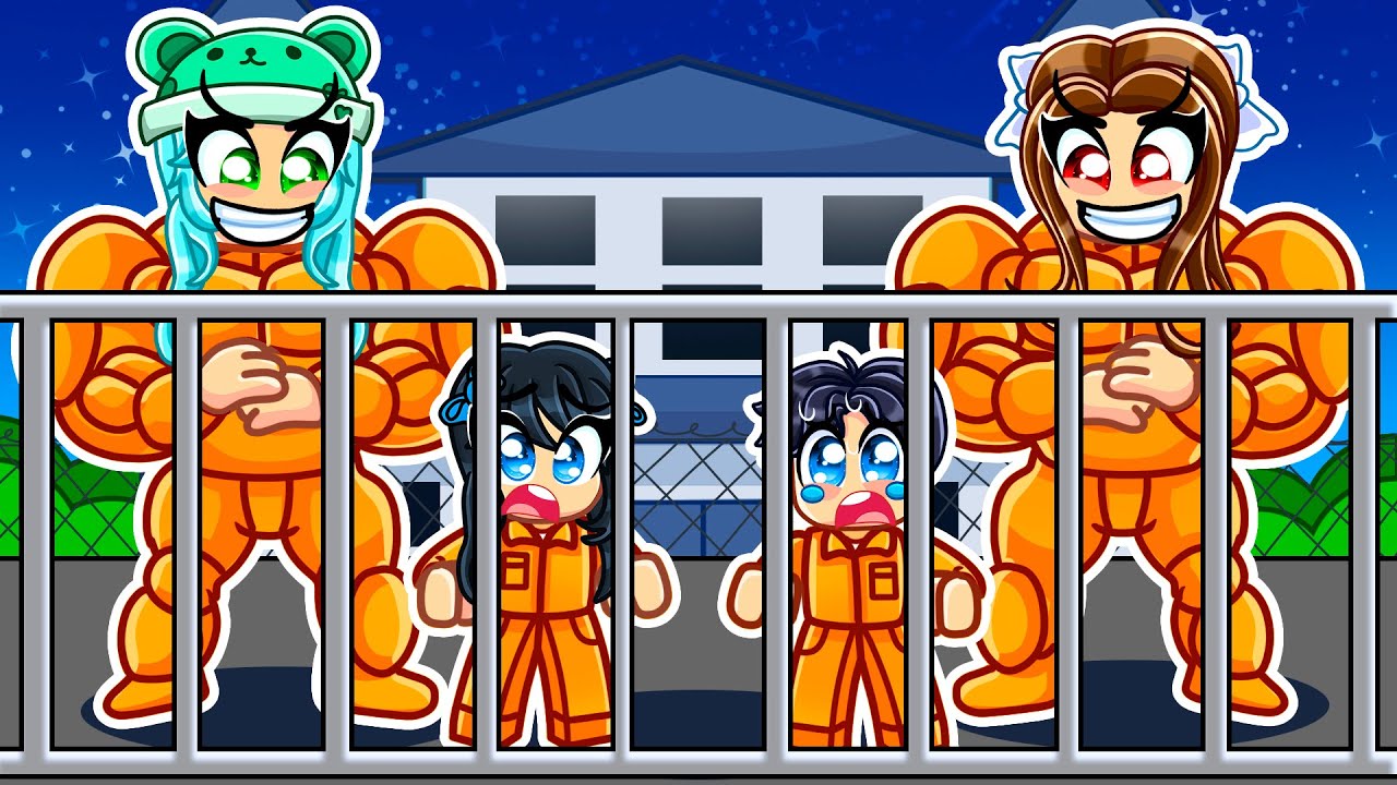 ESCAPING PRISON HUSTLE With My TWIN SISTER In Roblox!
