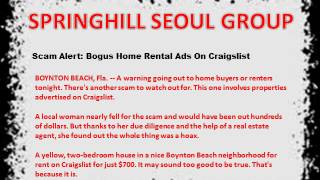 Scam Alert: Bogus Home Rental Ads On Craigslist