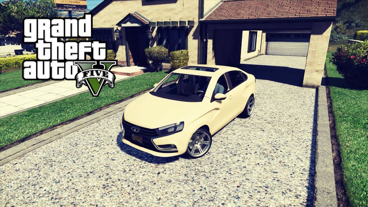 Lada vesta gta 5