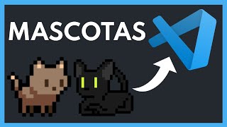 🐶Cómo TENER MASCOTAS en Visual Studio Code [2024]