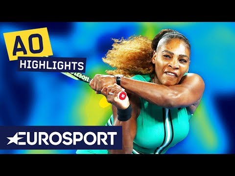 Serena Williams vs Eugenie Bouchard Highlights | Australian Open 2019 Round 2 | Eurosport