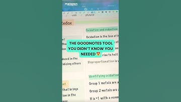 The GoodNotes Tool You Didn’t Know You Needed 😍 #GoodNotes #Metapenuk