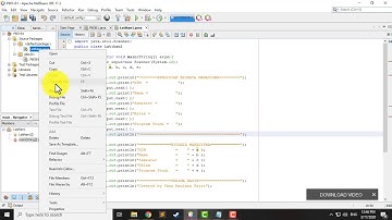 Program Input Output Menggunakan Bahasa Pemrograman Java Pada Software NetBeans~