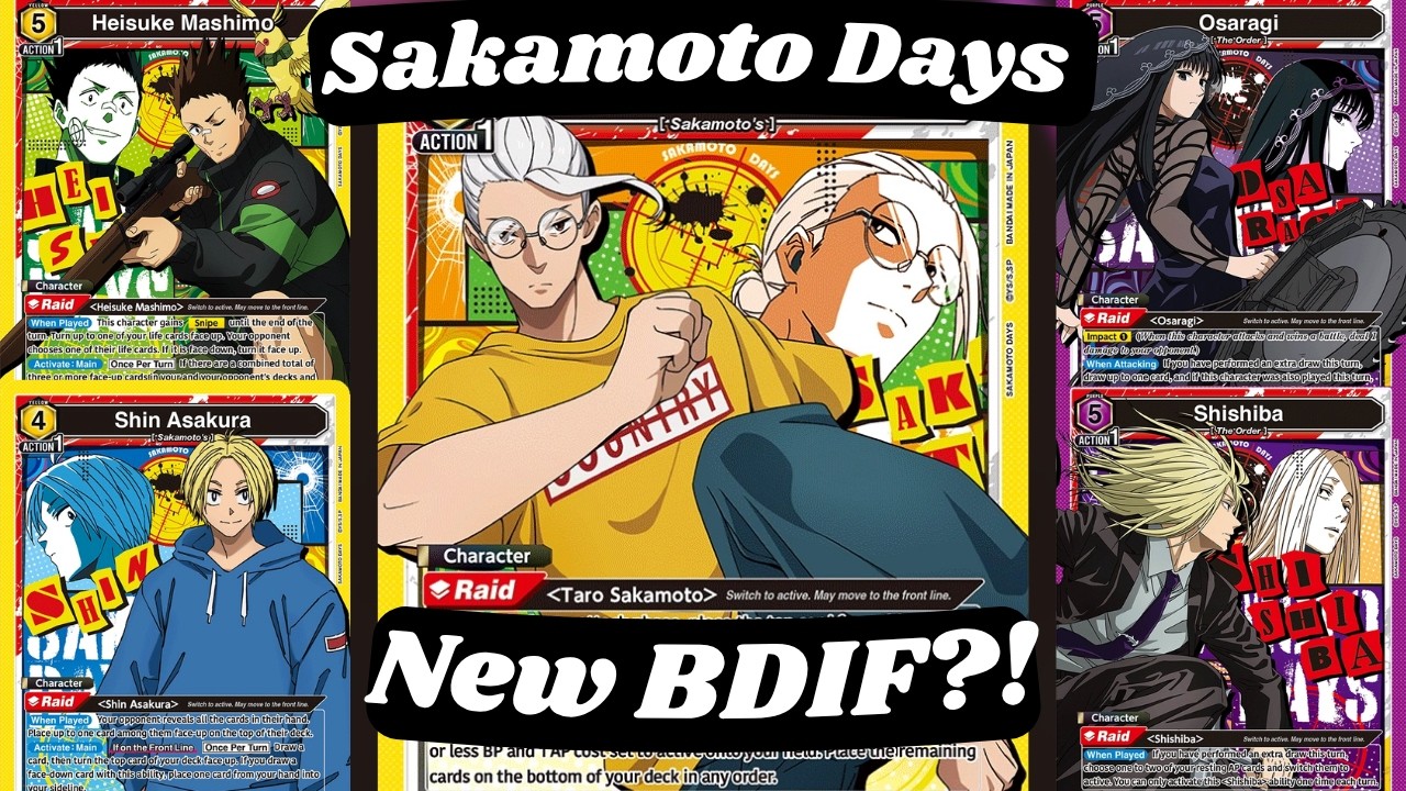 Top 4 Sakamoto Days Decks You NEED To Know Before Playing - YouTube