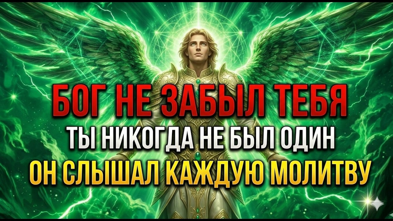 🔴 ТЫ ДУМАЛ, БОГ ЗАБЫЛ ТЕБЯ — МИХАИЛ: Я НЕ ПОКИДАЛ ТЕБЯ, Я СЛЫШАЛ КАЖДУЮ МОЛИТВУ. ЕСЛИ ТЫ...