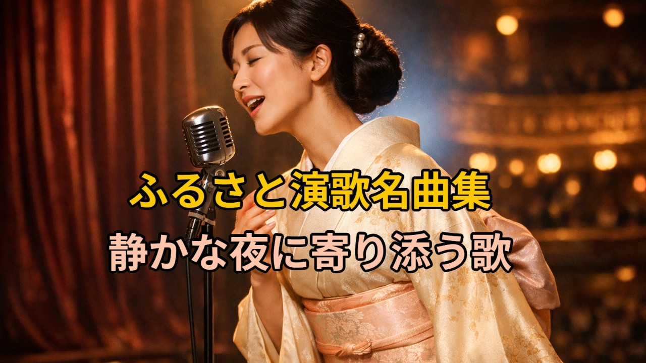 心に沁みる女演歌｜ふるさとを歌う名曲集 ― 懐かしい故郷を想う歌