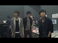 Hiroshi Kamiya Dancing Behind Stage During Kurobas 2015