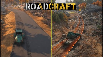 Building a road on NEW map in RoadCraft