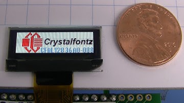 CFAL12836A0-088 Ultra-Small Color OLED for Embedded Applications