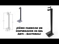 Como fabricar un dispensador de Gel Anti-bacterial!