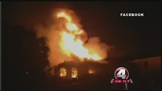 Fire crews investigate suspicious Naples fire