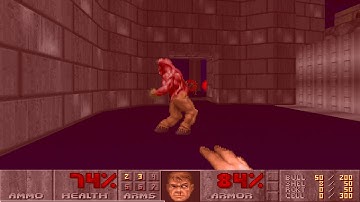 Doom E2M4 NM100s in 1m42s by Radek Pecka