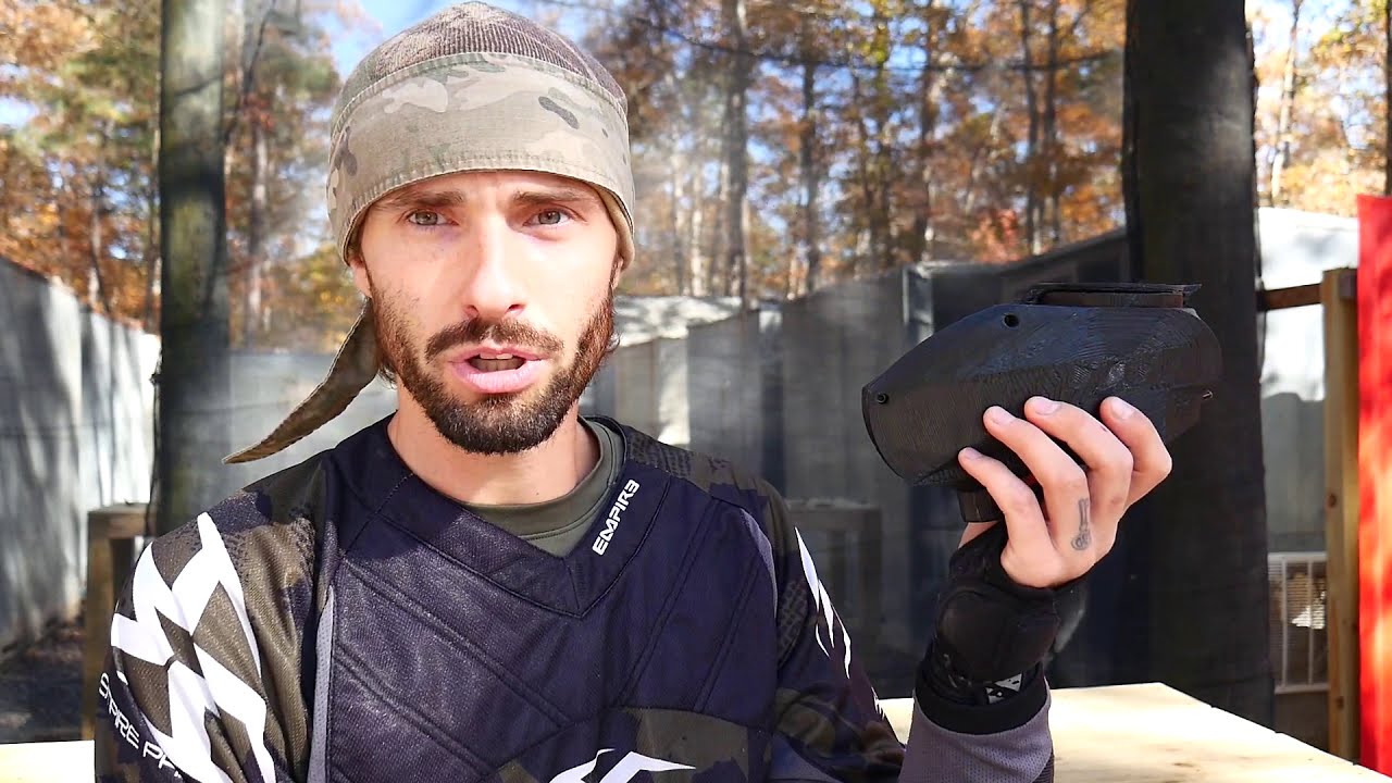 SAVAGE PAINTBALL SNUBNOSE 100rd motorized loader