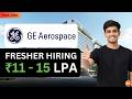 GE Aerospace Hiring Freshers 🔥 Data Scientist and Backend Developer Jobs