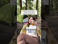 Safety precautions I took on my first solo camping trip #carcamping #shorts #solofemaletraveler