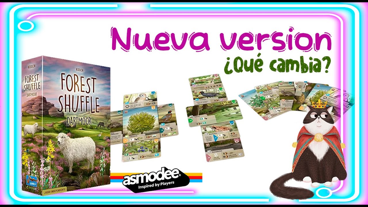 FOREST SHUFFLE DARTMOOR 🍃ASMODEE🍃La nueva versión de Forest Shuffle al detalle