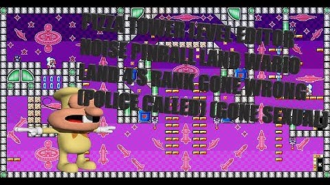 Pizza Tower Level Editor - Pinball Land from Wario Land 4 - S rank as the noise