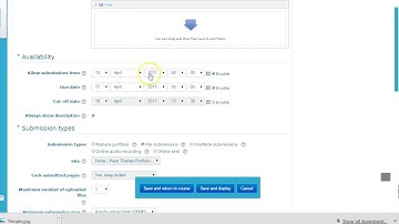 Moodle 3.2 Essential Theme -  Adding an assignment