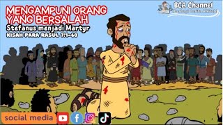 Stephen Becomes A Martyr forgiving The Guilty People Acts 7160 sharebiblestory