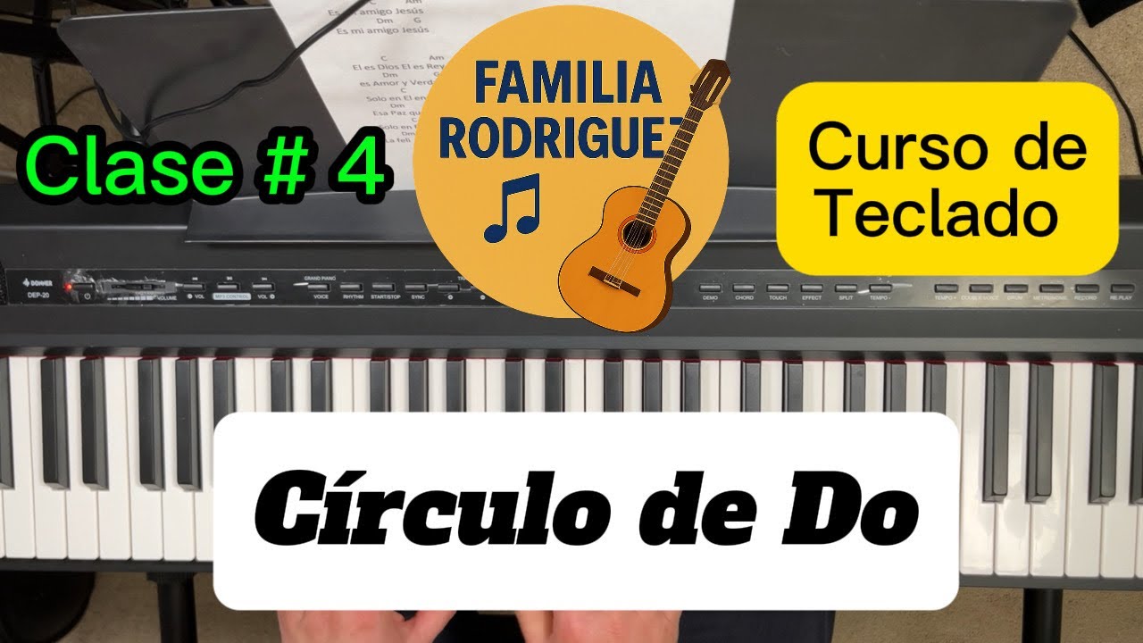 Curso de teclado | Clase # 4 | Principiantes 