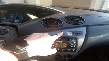 How to Enable or Disable Hazard Lights in Ford Focus MK1 ( 1998 – 2005 ) - Use Emergency Lights