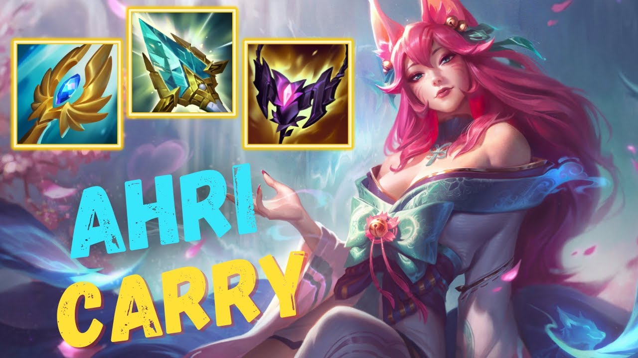 CHALLENGER MID LANER AMAZING CARRY GAMEPLAY WITH AHRI HOW TO PLAY