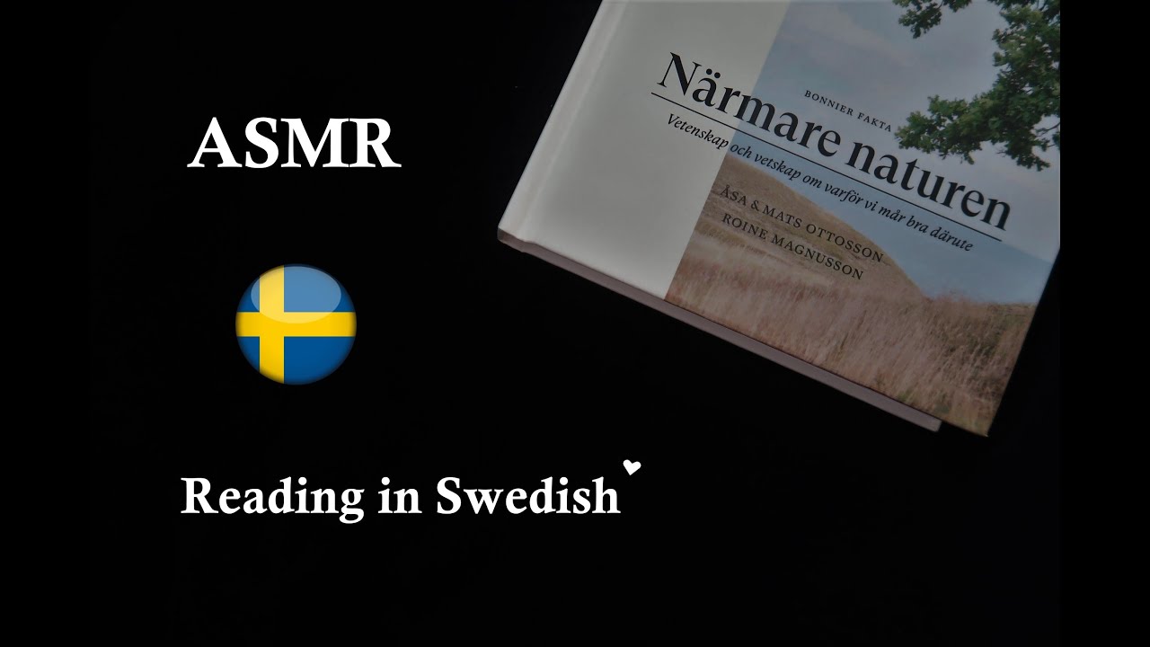 Läser för dig #2 | Reading in Swedish | Svensk ASMR