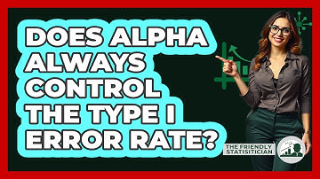 Does Alpha Always Control The Type I Error Rate?