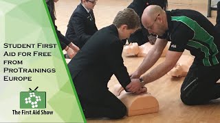 Student First Aid for Free from ProTrainings Europe