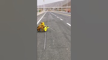 Automatic Road Marking Robot Is Amazing
