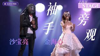 金海心 x 沙宝亮 - 袖手旁观 (You Leave Me Alone) |  听完就懂了什么是情绪留白~ #chinesemusic #蒙面唱将猜猜猜