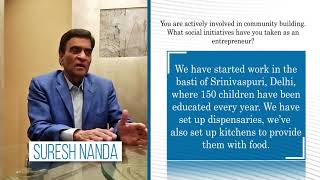 Suresh Nanda Claridges Chairman Talking About Social Initiatives Along With Savera Association