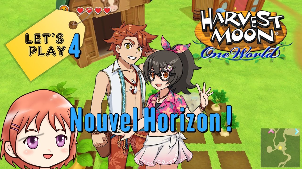 Harvest Moon Un Monde à Cultiver - Let's Play #4 - Nouvel Horizon