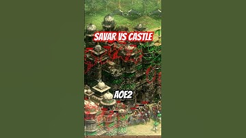 savar cavalry vs castle #aoe2 #rts #gaming