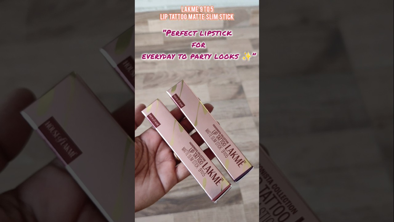 Lakme 9to5 Lip Tattoo Slim Stick #shorts #lakme #lakmeliptattoo #lakmeliptattooslimstick #telugu