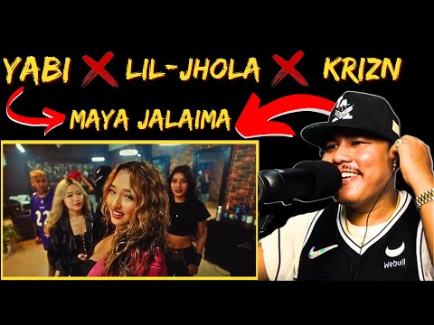 Maya Jalaima - Lil Jhola x Yabi x Krizn | Reaction