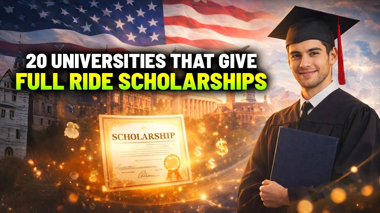 Полные стипендии в США | 20 университетов, покрывающих все расходы на обучение