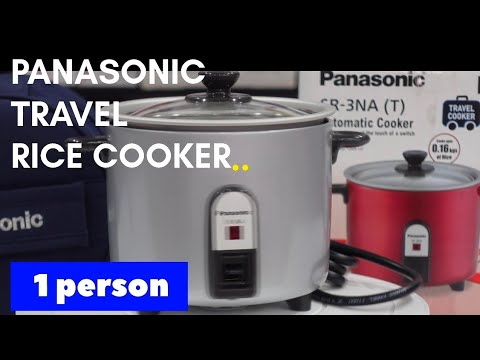 Panasonic Travel Cooker | Baby Cooker | Panasonic SR-3NA(T) | Small Rice  Cooker | Panasonic Cooker - YouTube
