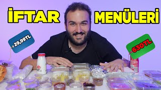 En Ucuz Ve En Pahali İftar Menüleri̇ 2023 3 Tl Vs 630 Tl