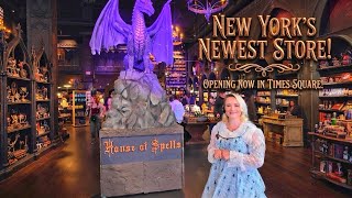 NYC's NEWEST Store House of Spells in Times Square Full Tour | Wizarding Collectables & Merchandise