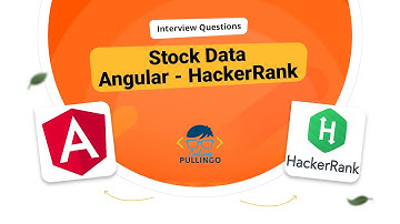 HackerRank Coding Interview | Angular | Stock Data | codingindian.com