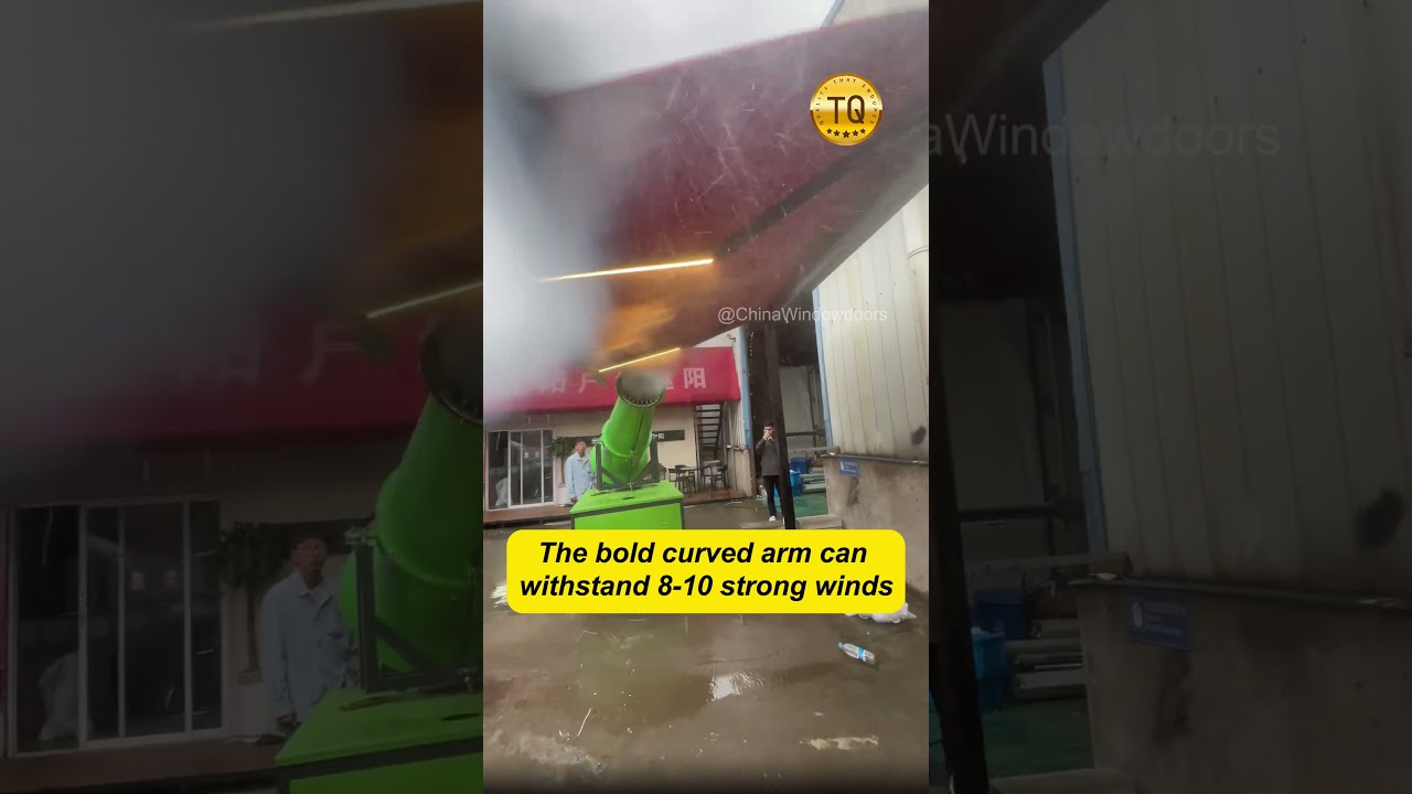 The cassette awning has thicker materials and is equipped with an intelligent wind sensor