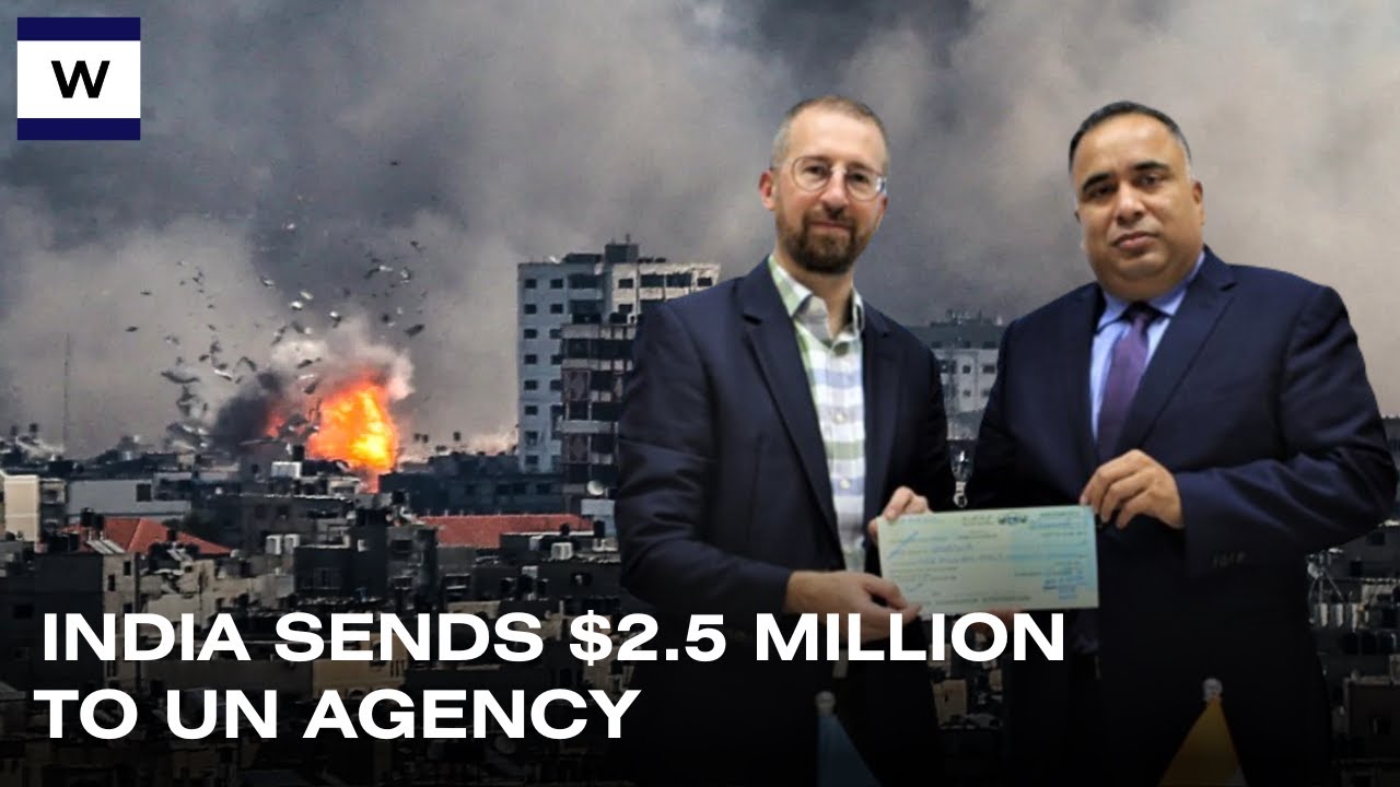 India sends first tranche of $2.5 million to UN agency for Palestinian refugees